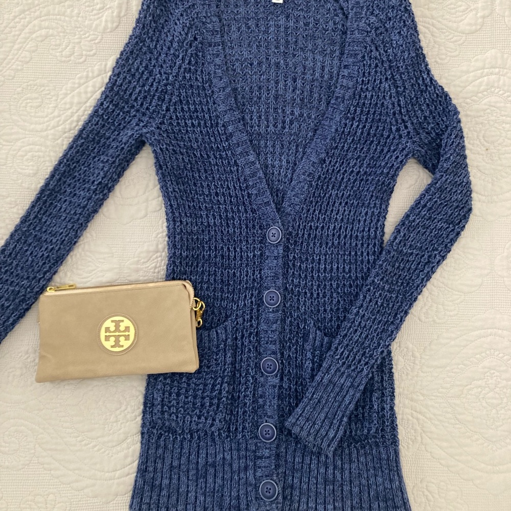 American Eagle Long Cardigan
